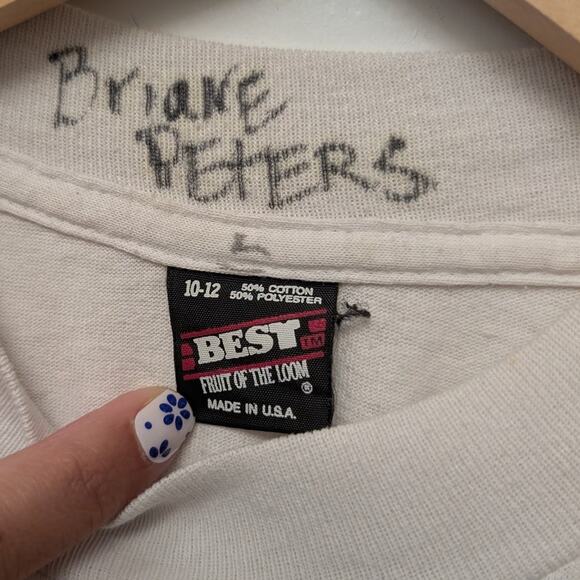 Vintage Fruit of the Loom Air Waves Kitten Tee Shirt Myrtle Beach SC Y2K 90s - Picture 6 of 6